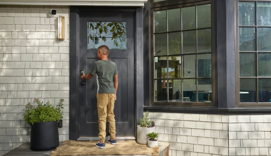 Vivint Smart Lock on home in Jefferson City